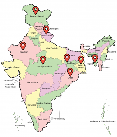 Impca Presence In India
